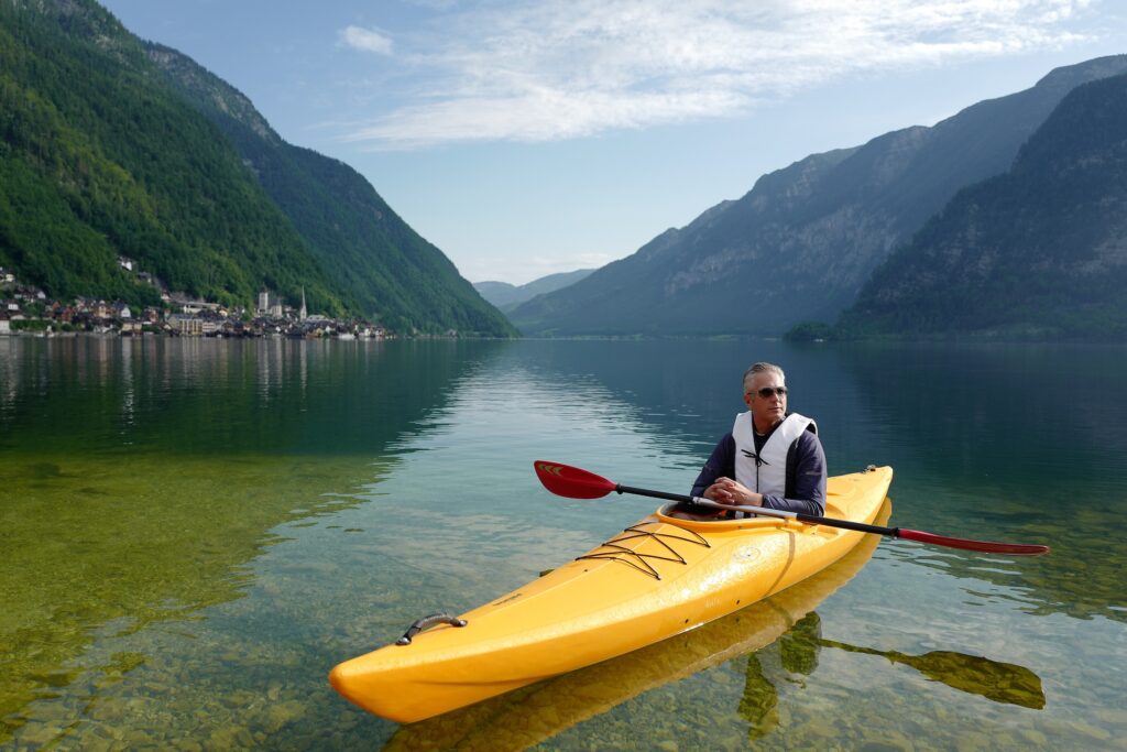 River cruises provide options for active adventures such as kayaking. Photo by Avalon Waterways.