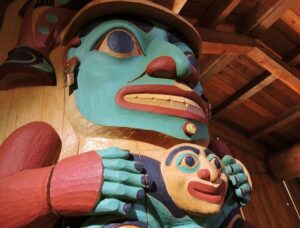 Alaska Native Heritage Center. Photo by Ashley Heimbigner.