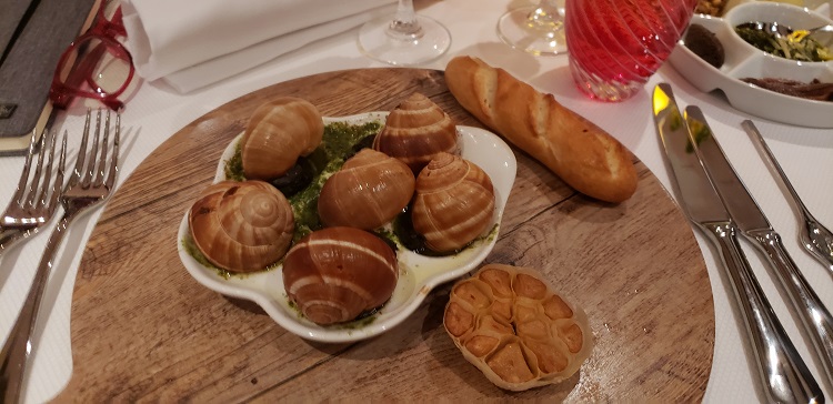 Escargots in Rudi's Sel de Mer