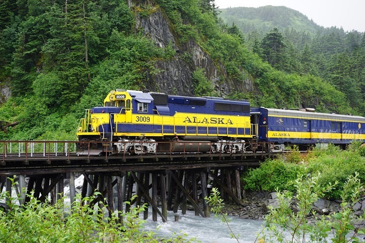 Alaska Railroad. Photo by Jenny Mayo.
