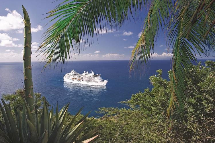 Seven Seas Navigator in the Caribbean. Photo by Regent Seven Seas Cruises.