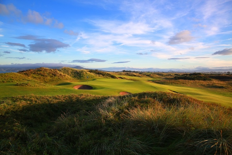 Portmarnock Golf Club course in Dublin, Ireland. Photo by Azamara. 