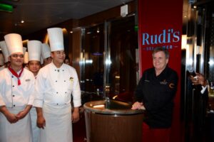 Opening of Rudi's Sel de Mer;.