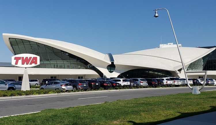 TWA Hotel at John F. Kennedy International Airport in Queens, New York. Photo by Susan J. Young
