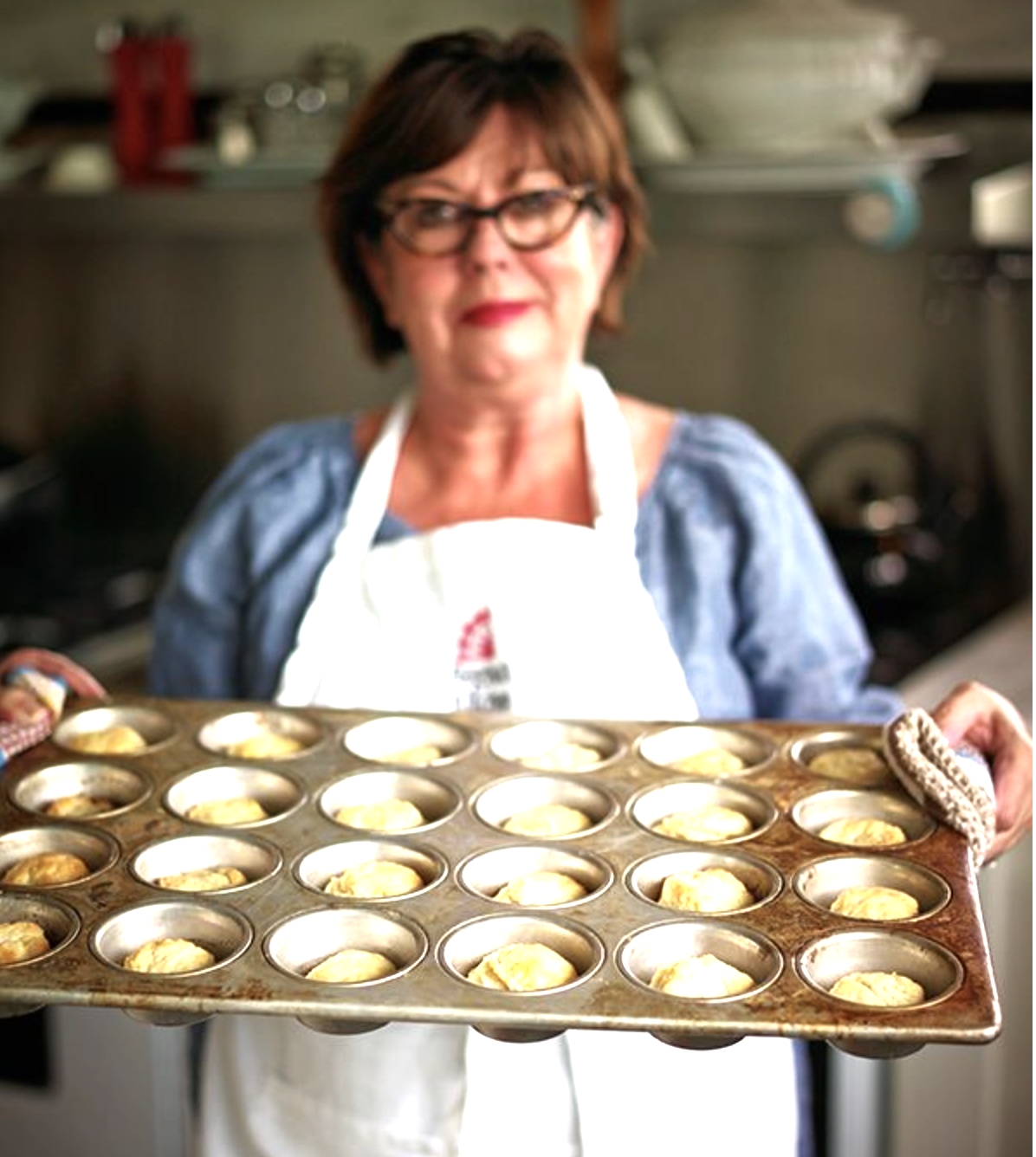 Chef Regina Carboneau, the "Biscuit Queen of Natchez"