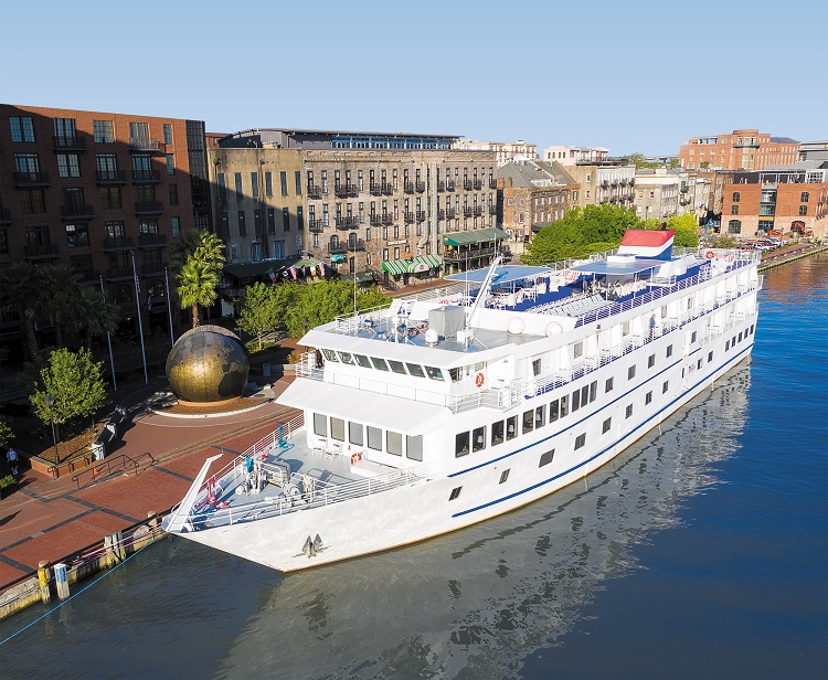 American Star in Savannah, GA. Photo by American Cruise Lines 