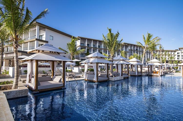 Hyatt Zilara Cap Cana's main pool. Photo by Playa Hotels & Resorts.