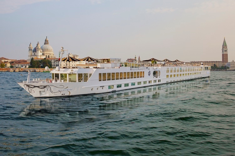 S.S. Venezia in Venice. Photo by Uniworld Boutique River Cruise Collection.