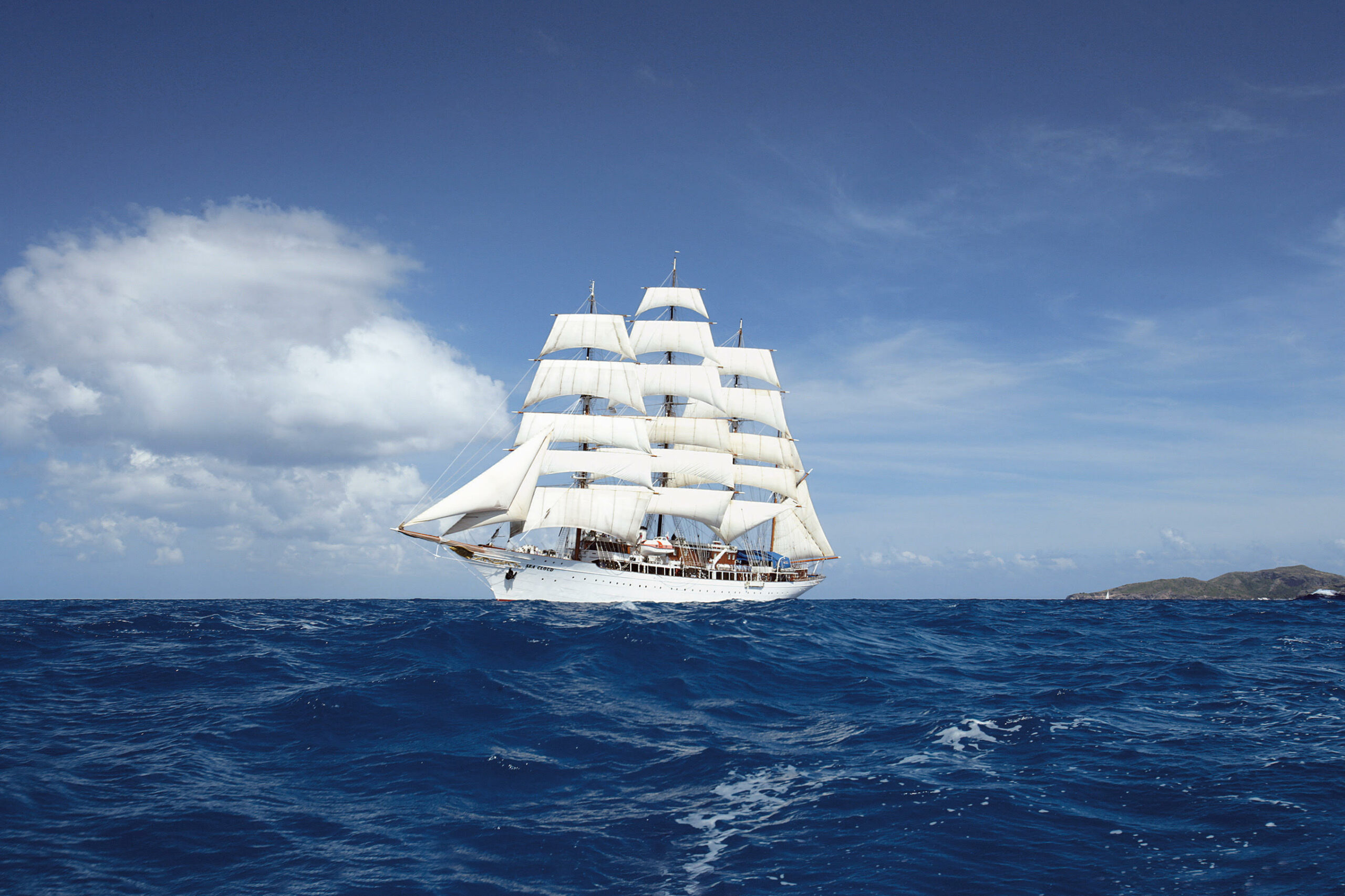 The original Sea Cloud sailing ship. Photo by Sea Cloud Cruises.
