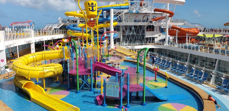 Splashaway Bay, Wonder of the Seas. Photo by Susan J. Young