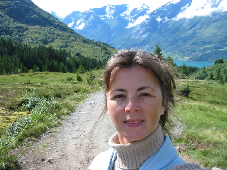 Heidi Sarna's family went hiking in Norwegian Fjord country. Photo courtesy of Heidi Sarna.