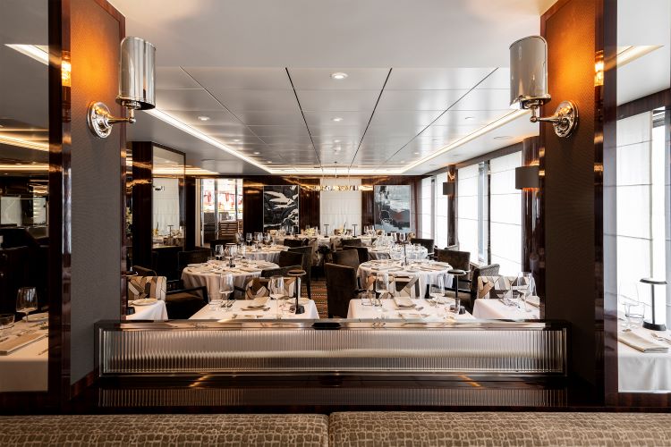 Porto Restaurant on World Navigator. Photo by Atlas Ocean Voyages.