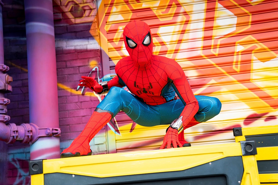 Spider Man. Photo by Disneyland Resort.