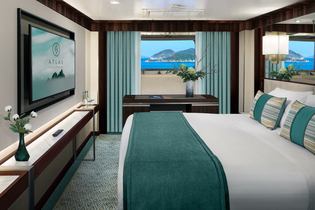New Solo Suite on World Navigator. Photo by Atlas Ocean Voyages.