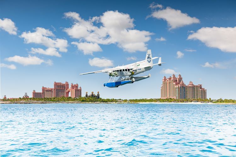With the new Sapphire Services Services concierge platform at Atlantis Bahamas Resort, guests might enjoy a trip via Coco Bahamas Air to Kamalame Cay on Andros Island. Photo by Atlantis Paradise Island.