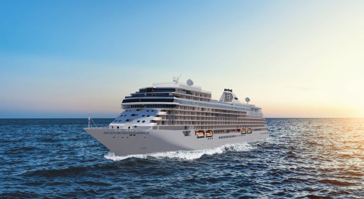 Regent Seven Seas Cruises will introduce the new Seven Seas Grandeur in 2024; the ship will sail Caribbean season voyages during the winter season. Photo by Regent Seven Seas Cruises.