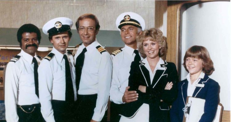 The original Love Boat cast. Photo by Princess Cruises.