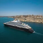 Scenic Eclipse is shown in Valletta, Malta; the second Scenic Discovery Yacht is set to launch in 2023. Photo copyrighted by Richard Brierley and provided by Scenic.