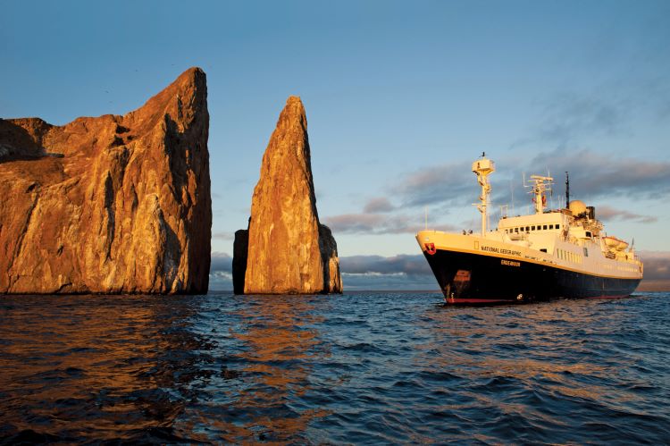 National Geographic Endeavor sails to remote regions of adventure. Photo copyright by Sven Olof-Lindblad.