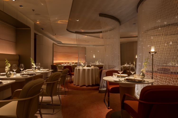 Le Voyage by Daniel Boulud is a new specialty restaurant on Celebrity Beyond. Photo by Celebrity Cruises. 