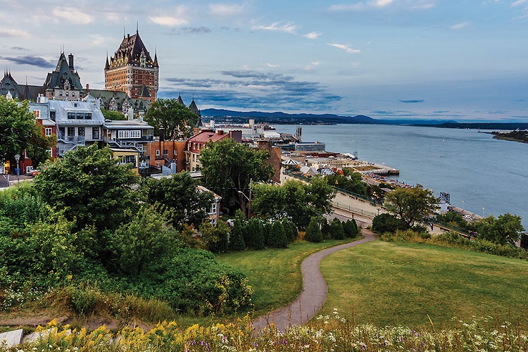 Tauck's new small ship luxury cruise offerings include a stay at Chateau Frontenac, Quebec City. Photo by Tauck.