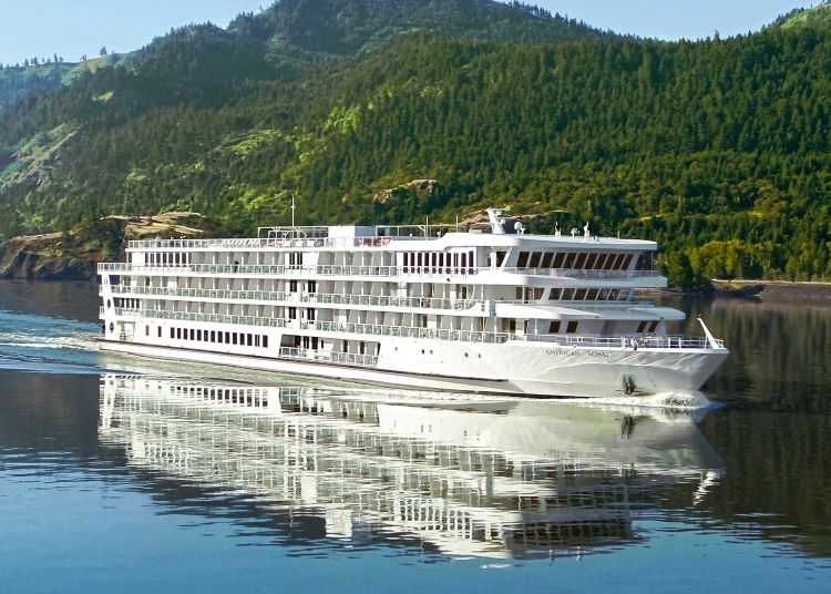American Song is among the American Cruise Lines' vessels that cruise the Columbia and Snake rivers of the Pacific Northwest. Photo by American Cruise Lines