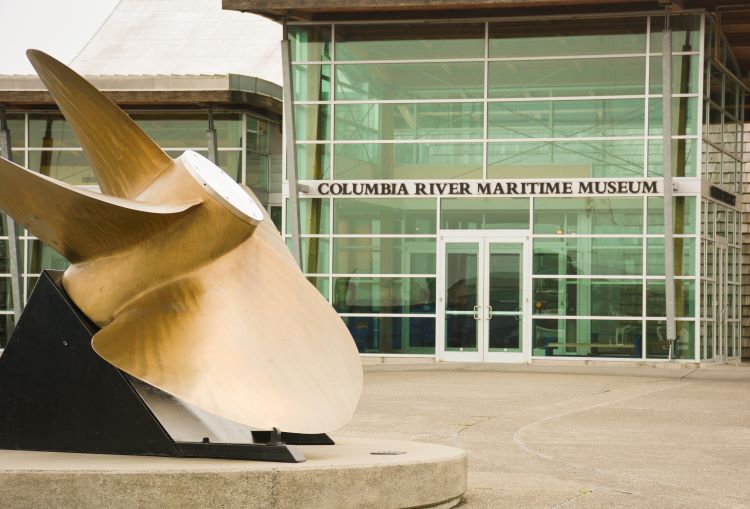 Columbia River Maritime Museum in Astoria. Photo by American Queen Voyages.