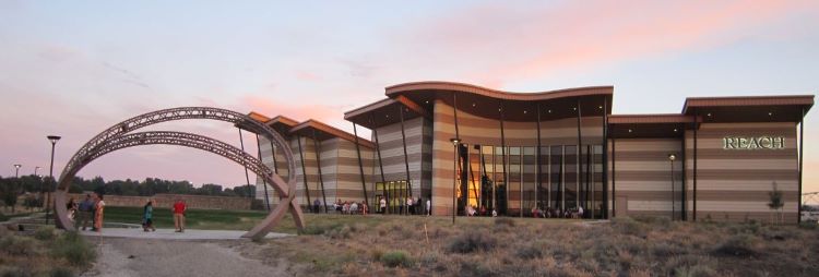 The REACH museum or the Hanford Reach Interpretive Center in Walla Walla, WA. Photo by American Queen Voyages. 