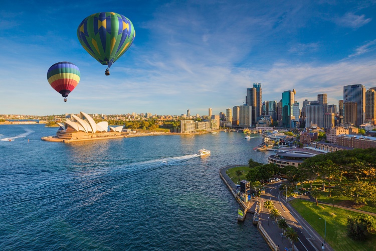 Sydney, Australia is among the "Down Under" destinations visited on Holland America Line's new, 94-day "Grand Australia and New Zealand" voyage. Photo by Holland America Line.