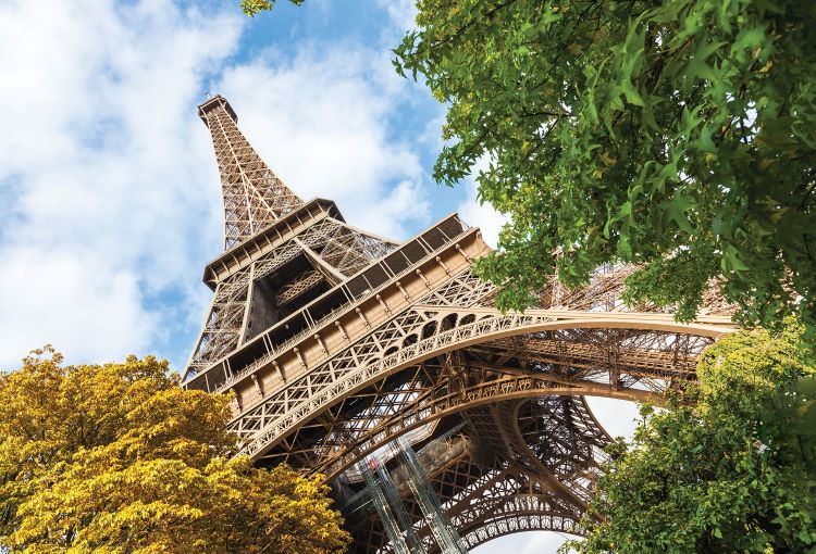 The Eiffel Tower in Paris is just one highlight of a Tauck cruise on the Seine River. Photo by Tauck.