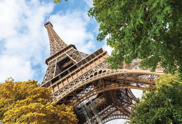 The Eiffel Tower in Paris is just one highlight of a Tauck cruise on the Seine River. Photo by Tauck. 