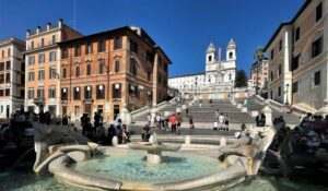 Spanish Steps of Rome. Photo by Anita Dunham-Potter.