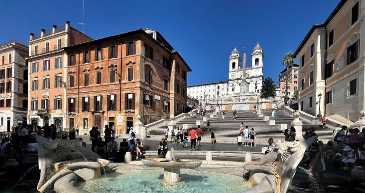 Rome's Spanish Steps. Photo by Anita Dunham-Potter.