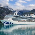 Princess Cruises' Island Princess will be one of two Princess vessels calling at Yorktown, VA, in 2024. Photo by Princess Cruises.