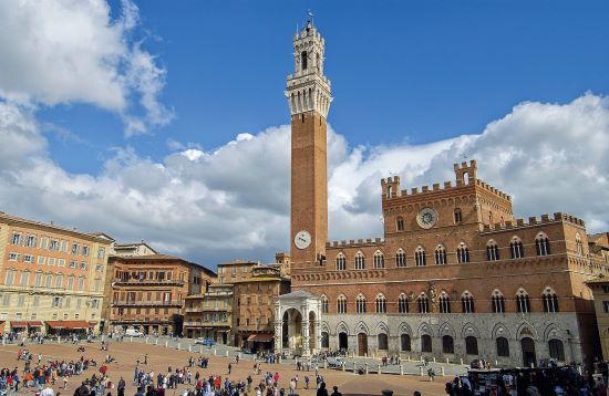 The lovely main square in Siena, Italy. Photo by Tauck.