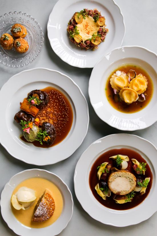 The delightful French Quebecois cuisine at St. Lawrence in Vancouver, BC. Photo by St. Lawrence. 