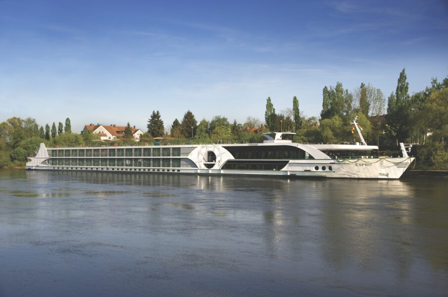 Esprit will sail two of Tauck's new itineraries on European rivers in 2024. Photo courtesy of Tauck.