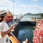Princess Cruises' guests enjoy a Panama Canal transit. Photo by Princess Cruises.