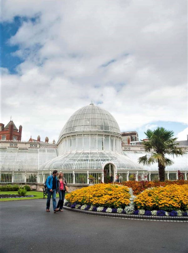 The Palm House is a lovely building that's part of Belfast's Botanic Gardens. ©Tourism Ireland photographed by Catherine Keenan