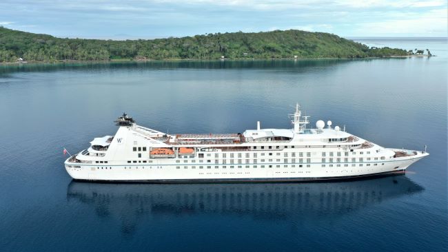 Star Breeze will replace Wind Spirit in Tahiti in February 2024. Photo by Windstar Cruises.