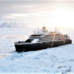 Ponant's Le Commandant Charcot is a new ship that's an icebreaker and powered by LNG. Photo by Ponant.