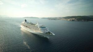 Crystal Symphony is back sailing the high seas, this time under new ownership by A&K Travel Group. Photo by Crystal.