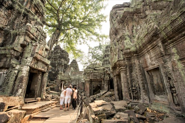 The ancient Khmer city of Angkor is a UNESCO World Heritage site. Photo copyright 2016 Abercrombie & Kent.