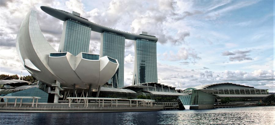 The spectacular Marina Bay Sands in Singapore is a razzle-dazzle hotel and resort that's undergoing a $1 billion revitalization. Photo by Marina Bay Sands.
