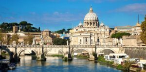 In the latest travel news, Rome is one of the top destinations for 2023 holiday travel. Photo by Seabourn.