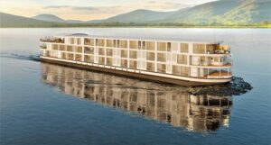 Viking Tonle will double Viking's capacity on Southeast Asia's Mekong River. It will operate the "Magnificent Mekong" itinerary starting in fall 2025. Photo by Viking.
