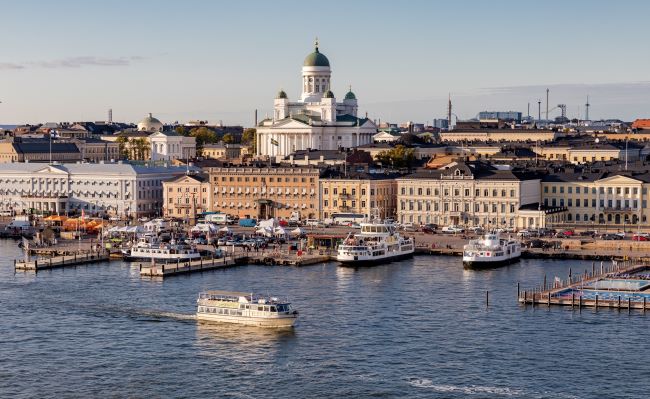 Helsinki, Finland, is among the top cities cited by Icelandair for wellness workcations. Photo provided by Icelandair. 