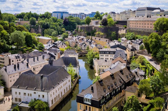 Luxembourg City is among the top spots in Europe for quality wellness workcations, according to an Icelandair survey. Photo provided by Icelandair. 