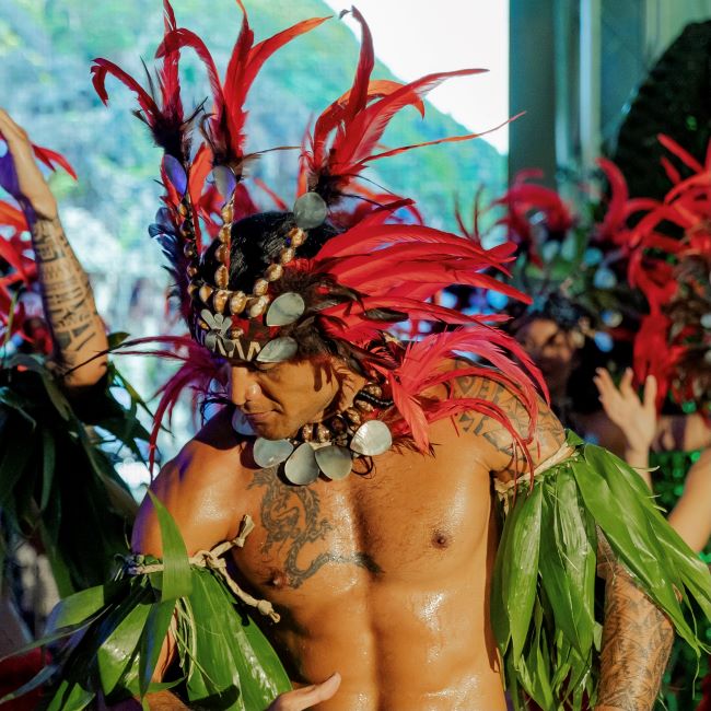 Windstar Cruises is now offering year-round Tahiti cruises on Star Breeze. Presentations of local culture and traditional dances is part of the entertainment aboard and ashore. Photo by Windstar Cruises. 