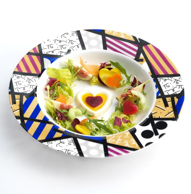 Goat Cheese Salad in Love by Britto on Sun Princess. Photo by Princess Cruises. 